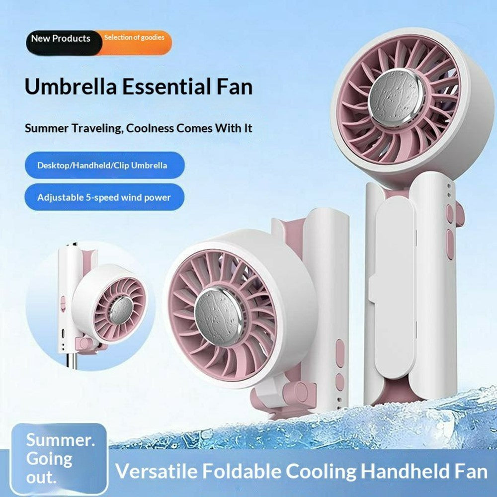 Mini Folding Ice-Cooling Fan – image 3