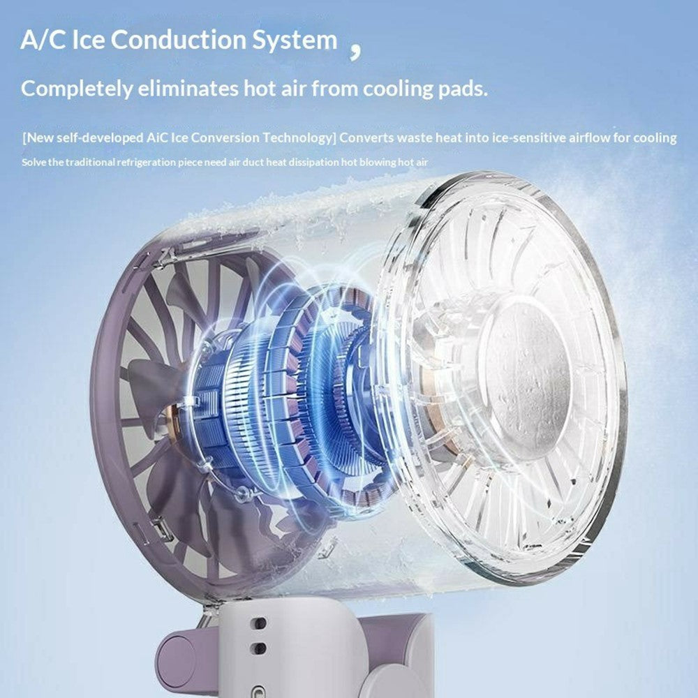 Mini Folding Ice-Cooling Fan – image 4