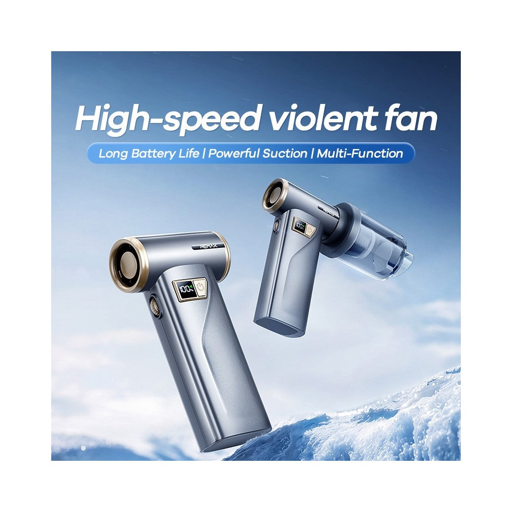 REMAX RS-SF29 2-in-1 Turbo Fan & Mini Vacuum – image 3