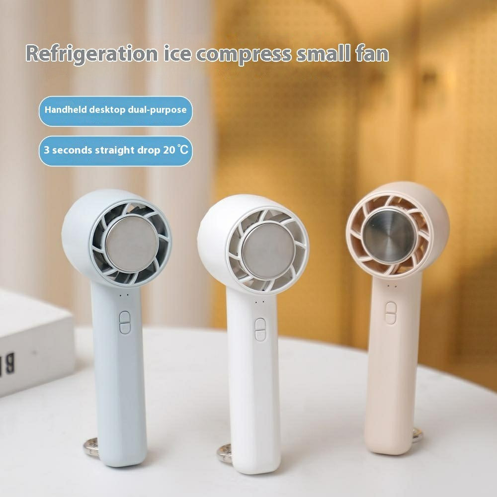 L05 Mini Handheld Fan with Cold Compress – image 2