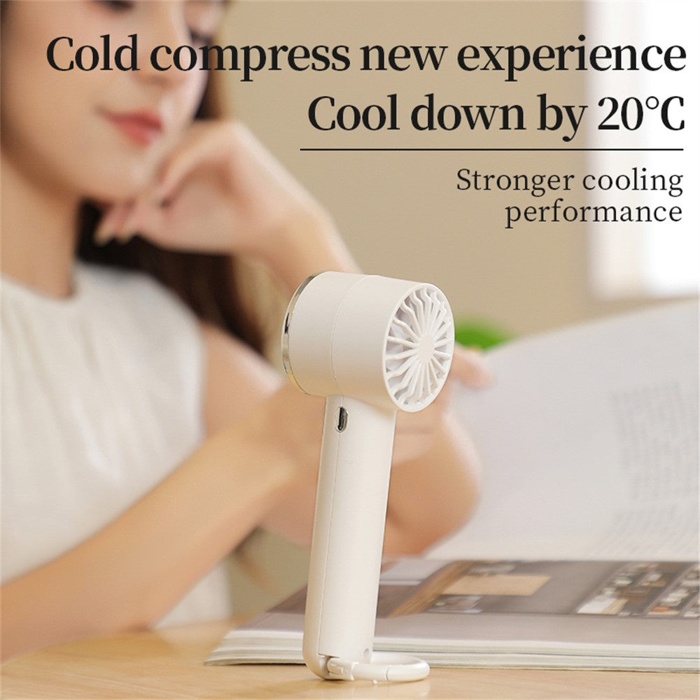 U-32 Handheld & Desktop Mini Fan with Digital Display – image 4