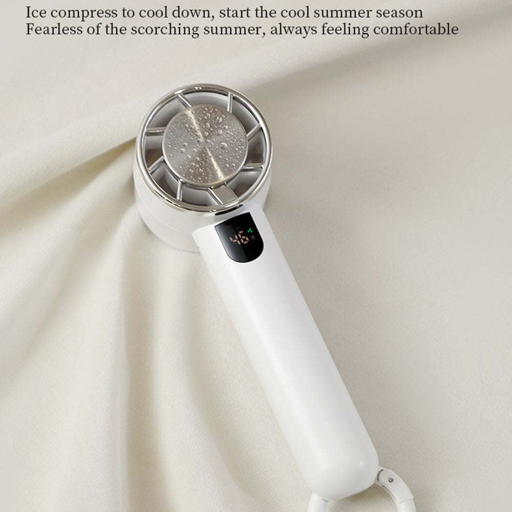 U-32 Handheld & Desktop Mini Fan with Digital Display – image 7