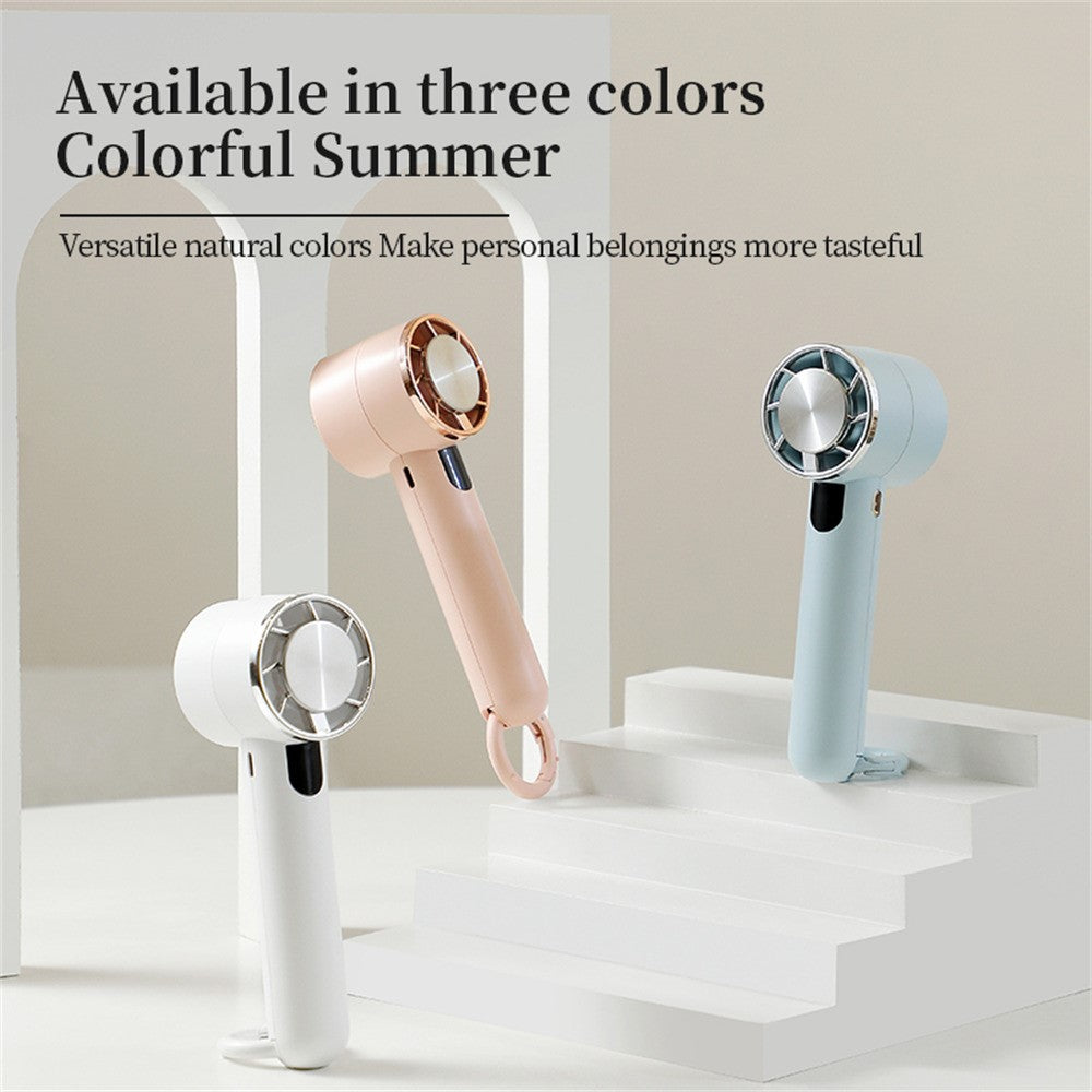 U-32 Handheld & Desktop Mini Fan with Digital Display – image 9