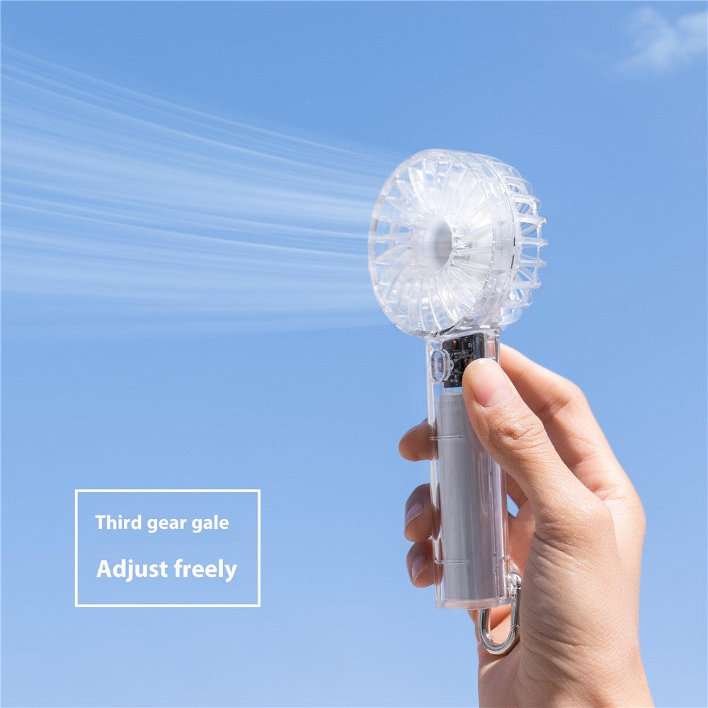 WT-T29 Transparent Mini Handheld Fan – image 5