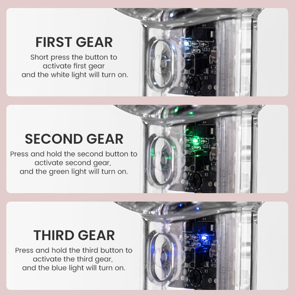 WT-T29 Transparent Mini Handheld Fan – image 7