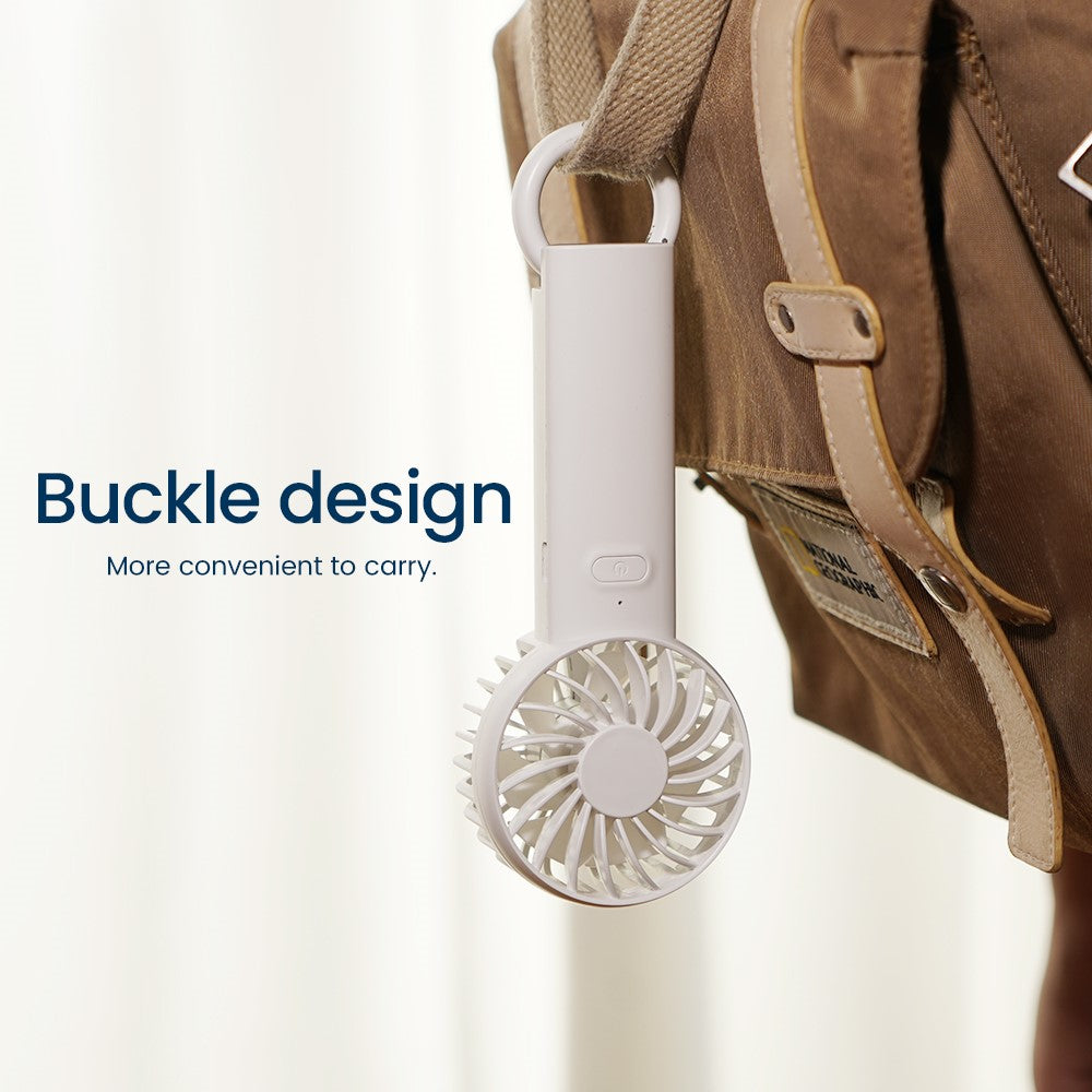 F99 Handheld & Desktop Fan with Buckle – image 2