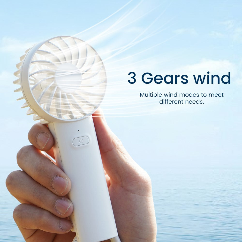 F99 Handheld & Desktop Fan with Buckle – image 8