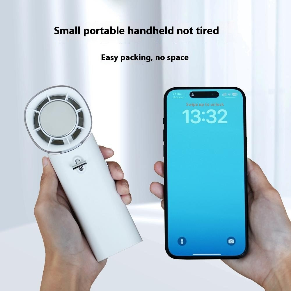 G10 Turbo Bladeless Folding Fan with Cold Compress – image 10