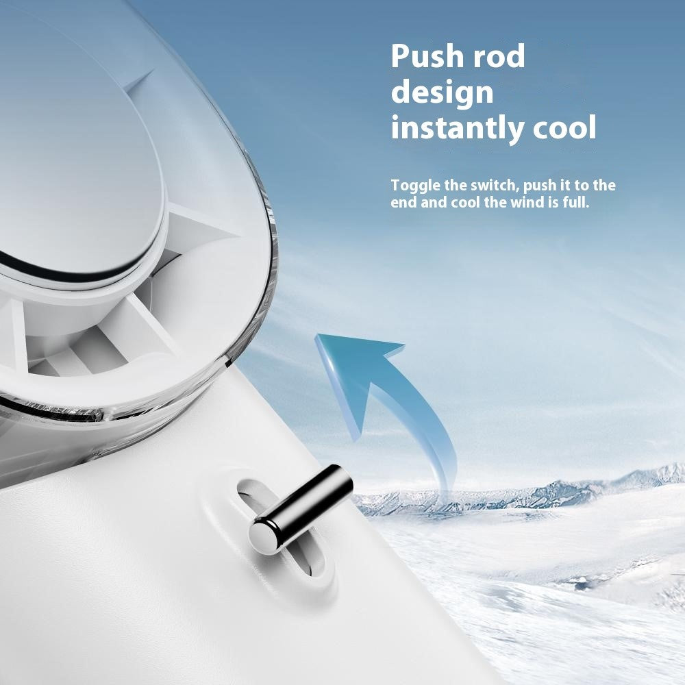 G10 Turbo Bladeless Folding Fan with Cold Compress – image 5