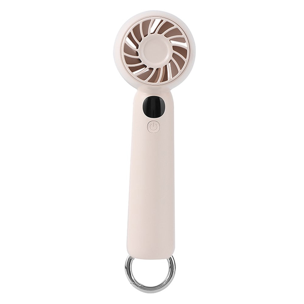 L08 Mini Handheld Fan with Digital Display & Hook – image 10