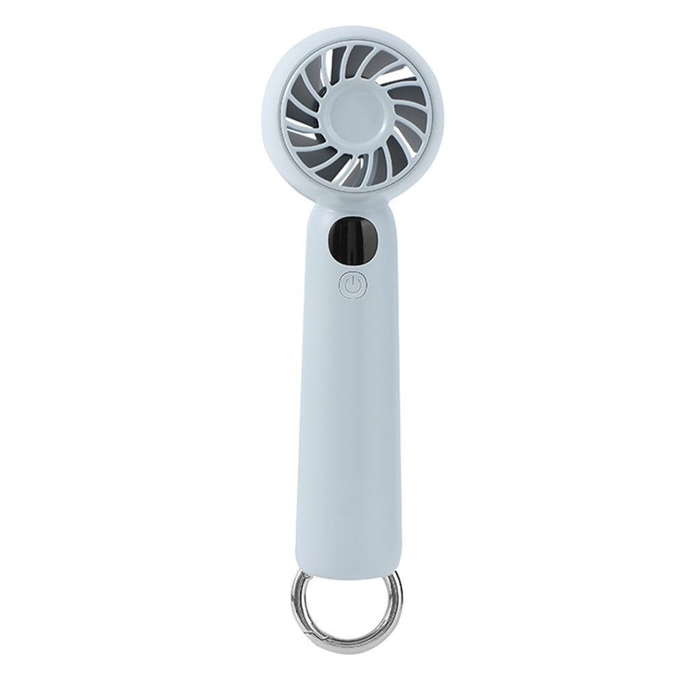 L08 Mini Handheld Fan with Digital Display & Hook – image 11