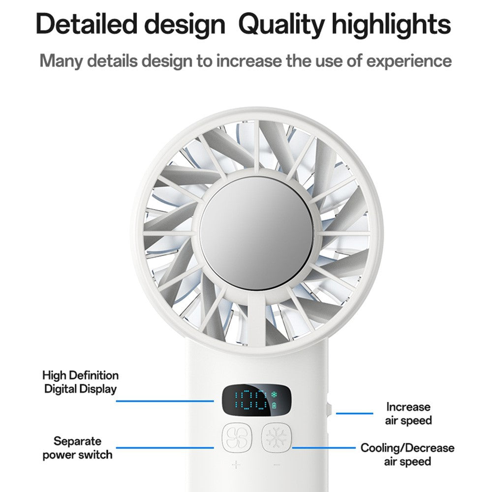 YESIDO YF18 Semiconductor Cooling Handheld Fan – image 9