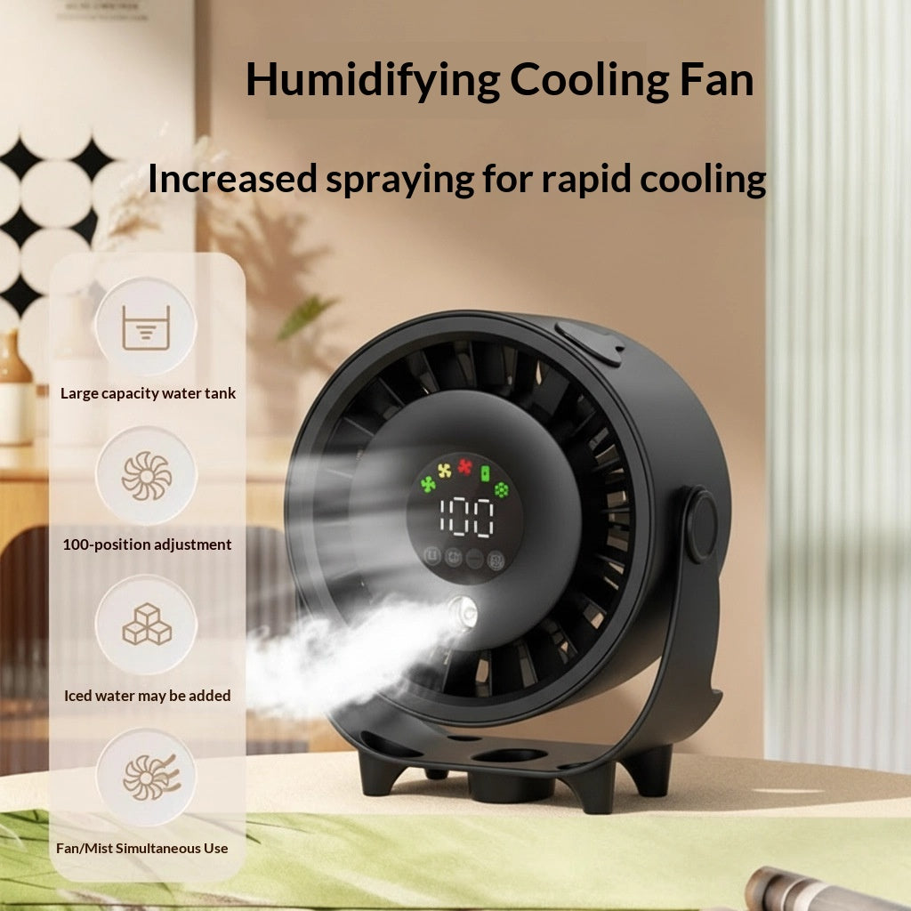 Z6 2-in-1 Cooling Fan & Humidifier – image 2