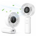 YESIDO YF20 Foldable Handheld Fan – 3600mAh, 100 Speeds, LED Display
