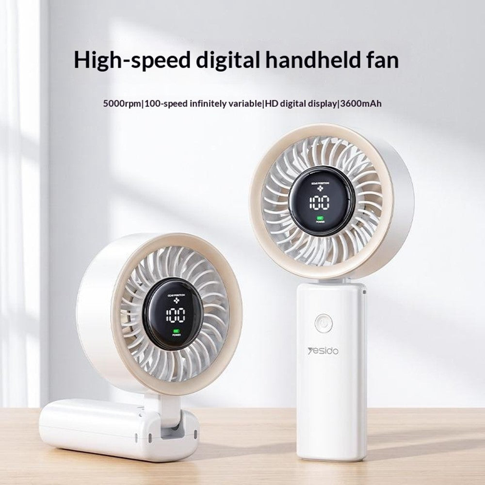 YESIDO YF20 Foldable Handheld Fan – image 4