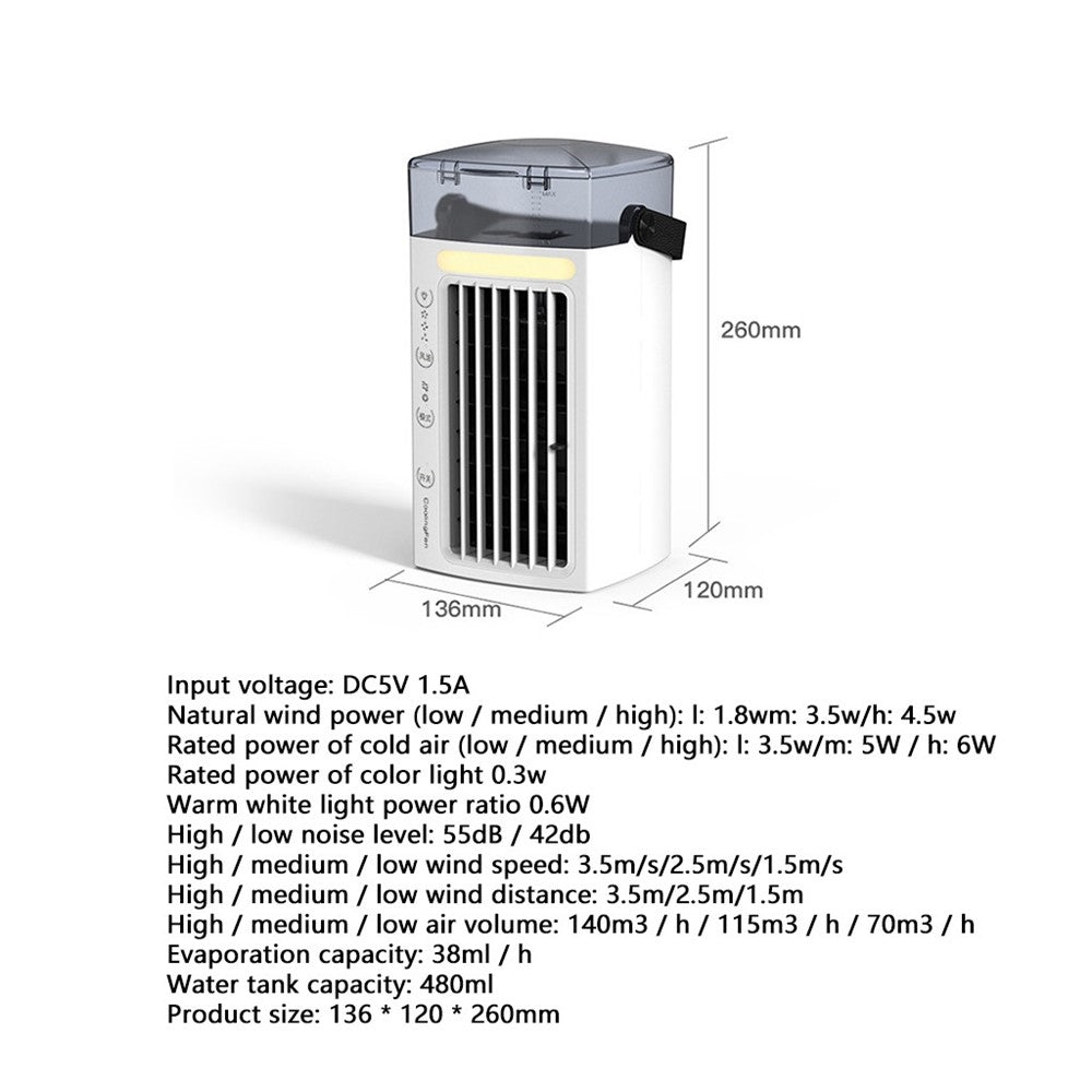 CF-002T USB Desk Air Cooler & Humidifier – image 19