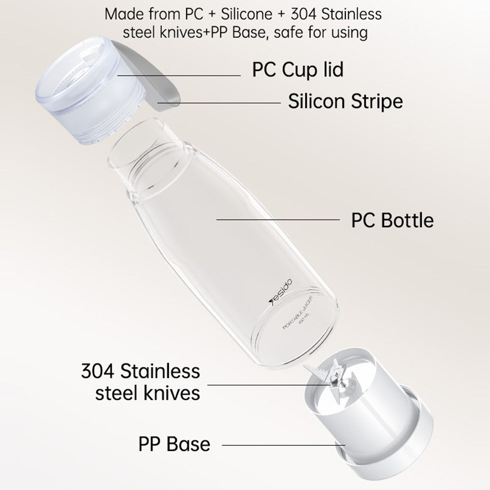 YESIDO EC17 450ml Portable Rechargeable Blender – image 11