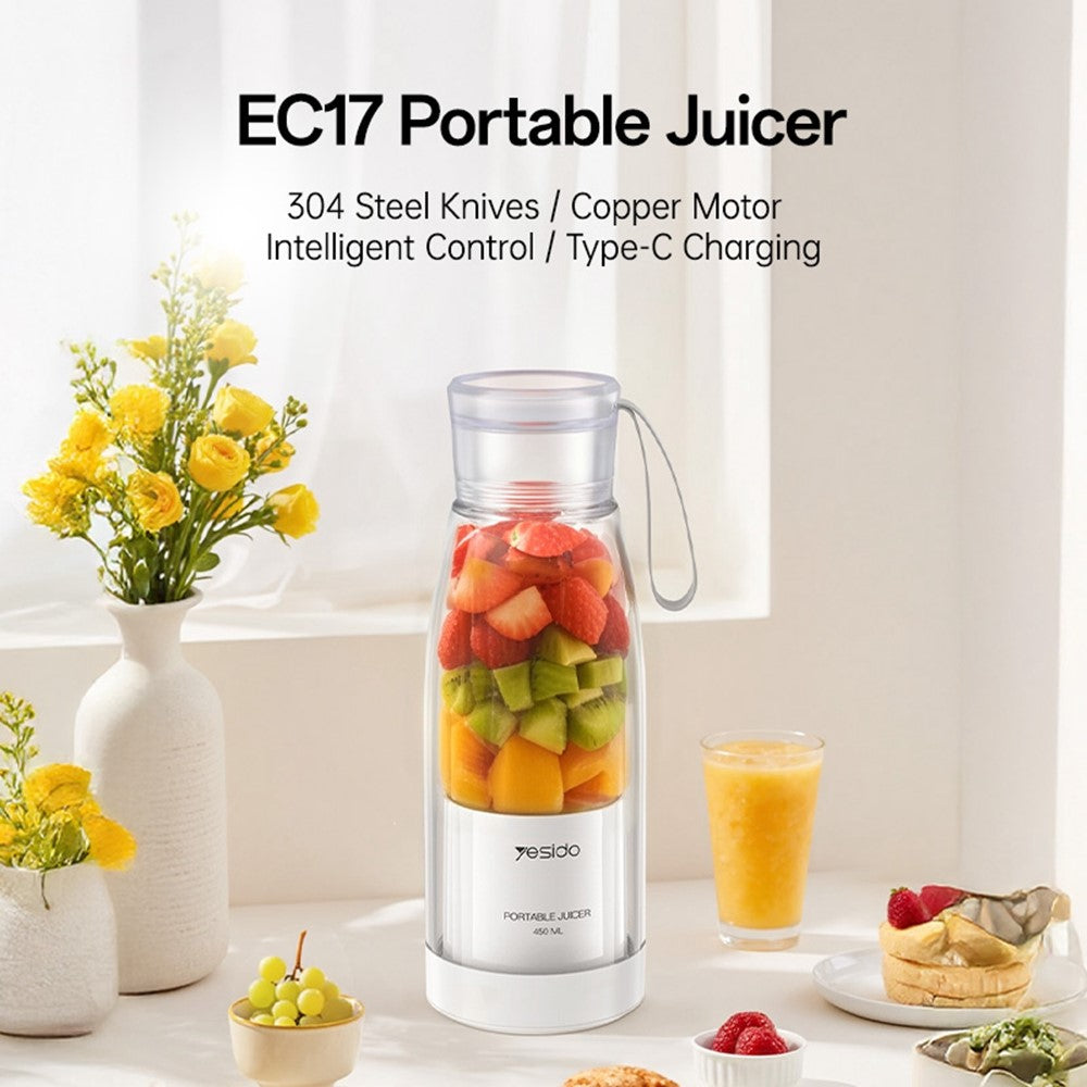 YESIDO EC17 450ml Portable Rechargeable Blender – image 3