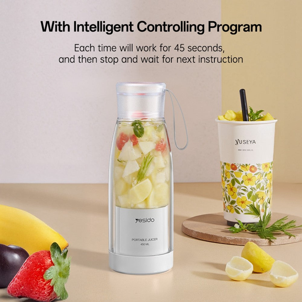 YESIDO EC17 450ml Portable Rechargeable Blender – image 4