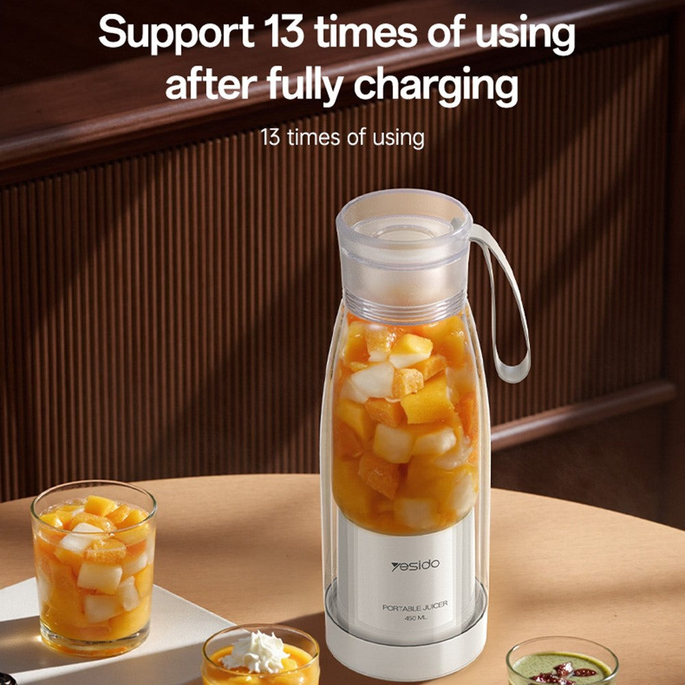 YESIDO EC17 450ml Portable Rechargeable Blender – image 8