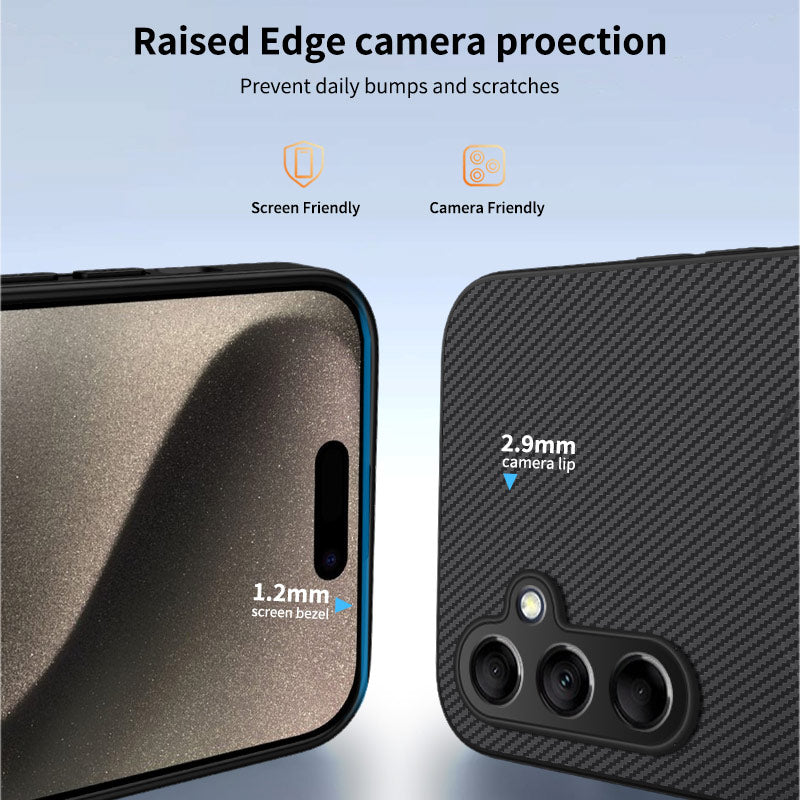 Magnetic Case for Samsung Galaxy S26 – Slim Carbon Fibre Look