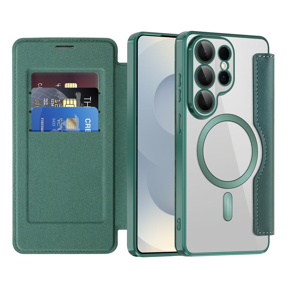 Magnetic Wallet Case for Samsung Galaxy S26 Ultra – RFID Card Holder
