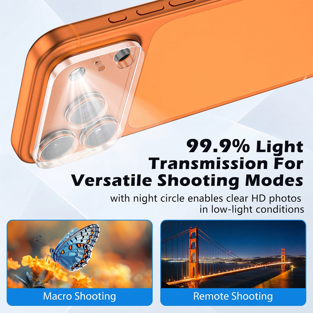 Clear Case for iPhone 18 Pro – 3-in-1 with Screen & Lens Protector