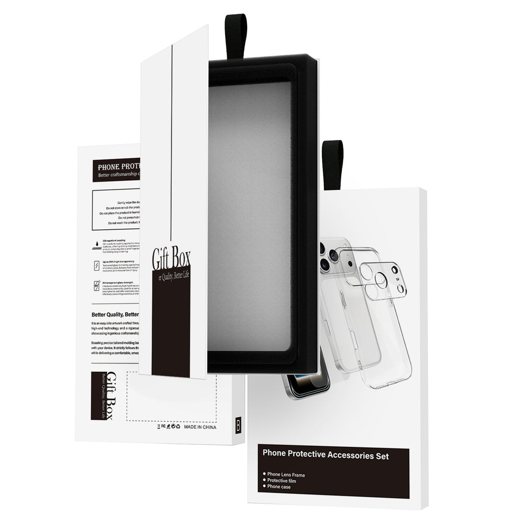 Clear Case for iPhone 18 Pro – 3-in-1 with Screen & Lens Protector