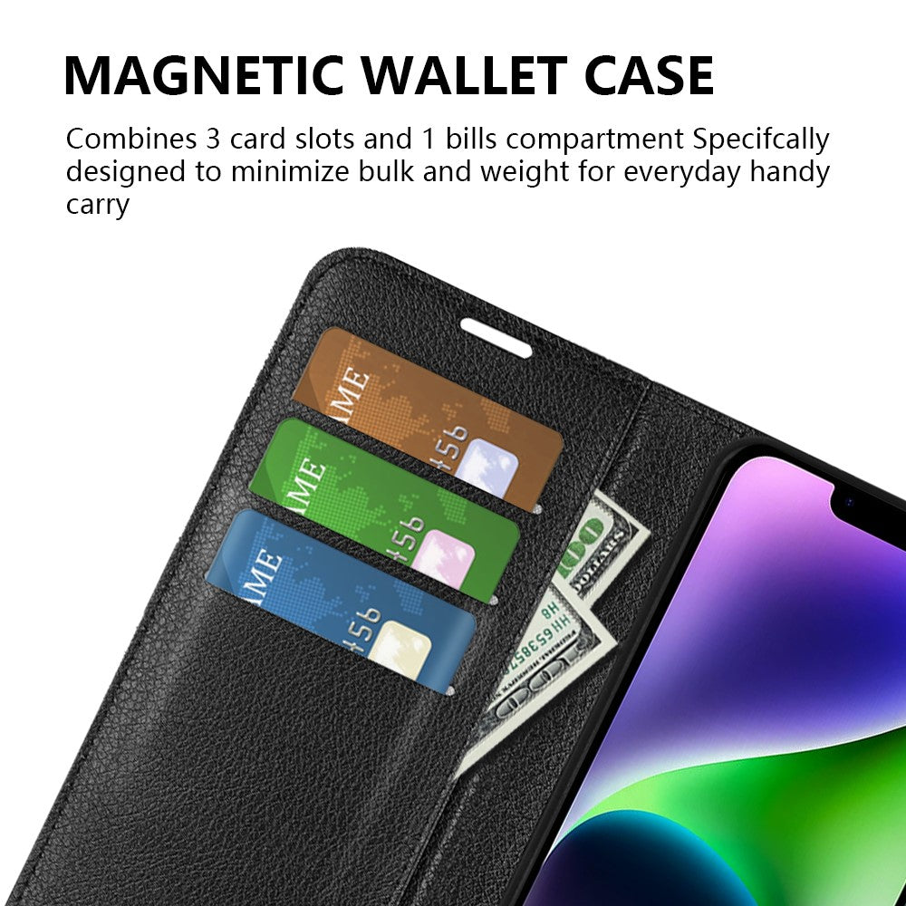 PU Leather Wallet Case for iPhone 15 – image 6