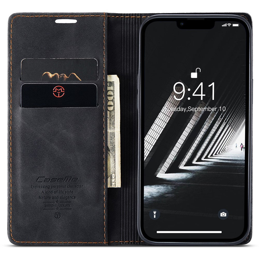 CASEME 013 Series Leather Wallet Case for iPhone 15 – image 2