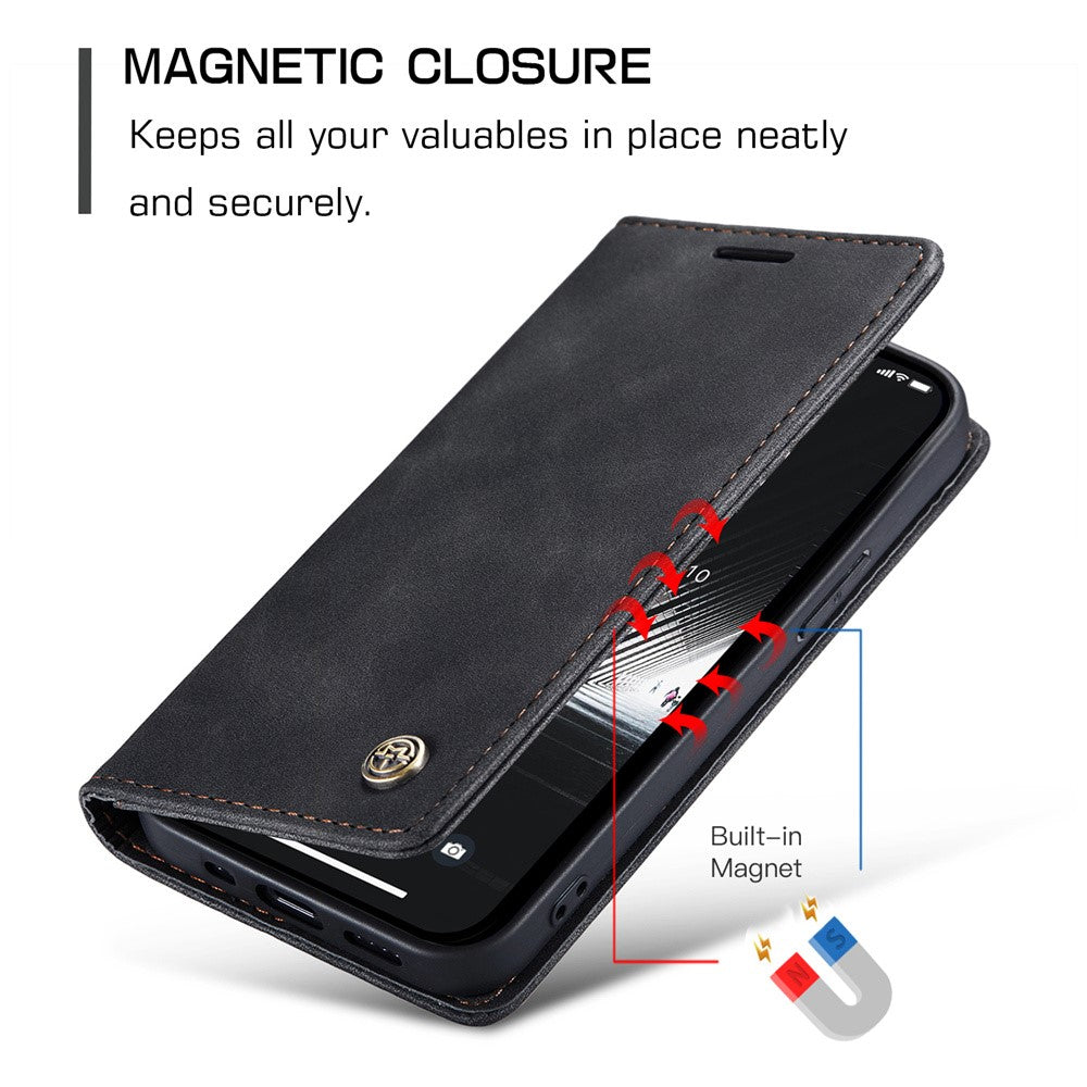 CASEME 013 Series Leather Wallet Case for iPhone 15 – image 6