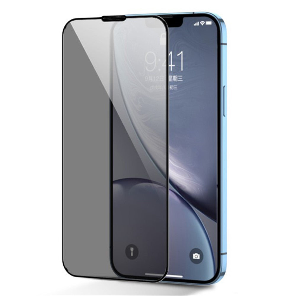 JOYROOM JR-P02 Silk Printing Tempered Glass Film for iPhone 14 Pro 6.1 inch, Anti-Spy Full Covering Anti-scratch