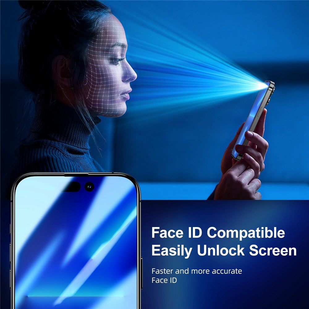 JOYROOM JR-P04 Privacy Tempered Glass Screen Protector for iPhone 14 Pro Max – image 4