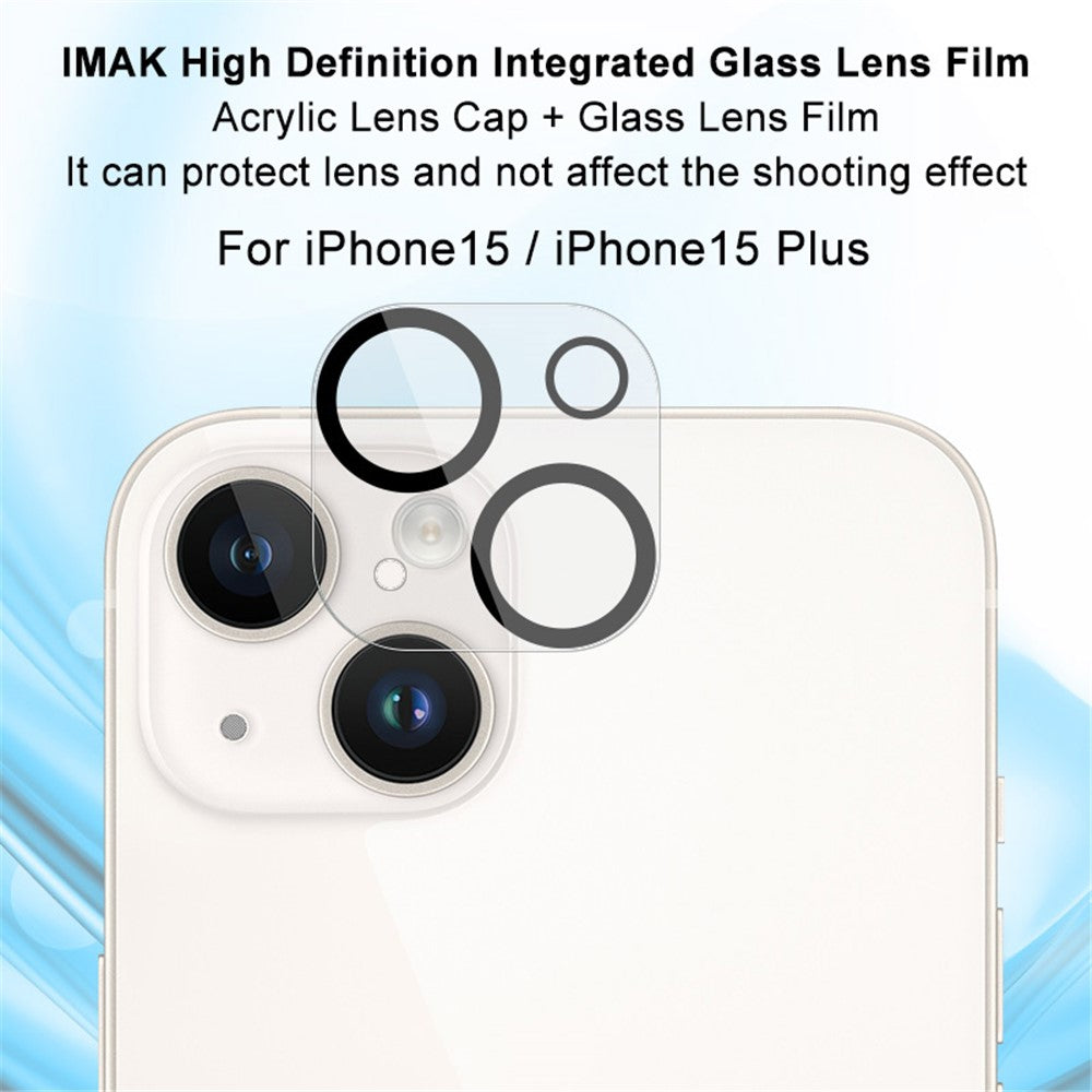 IMAK For iPhone 15 / 15 Plus Integrated Camera Lens – image 2