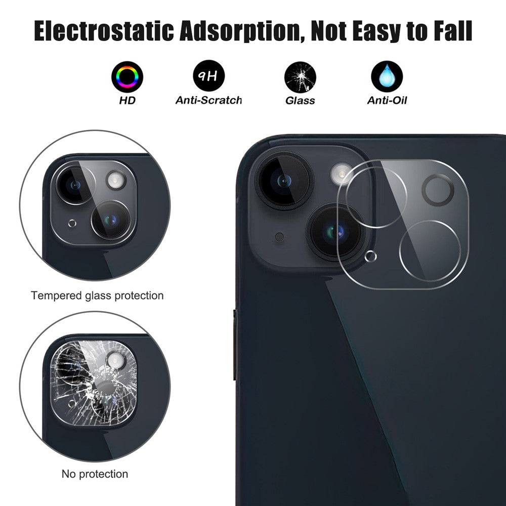 Tempered Glass Camera Lens Protector for iPhone 15 / – image 2