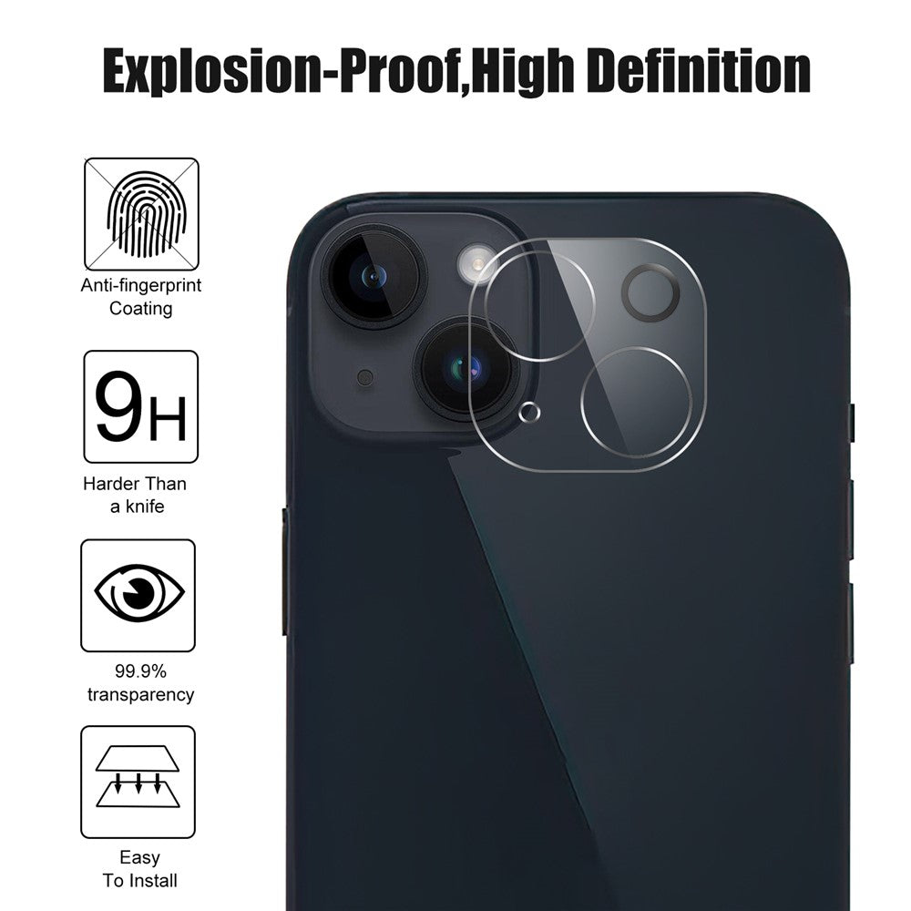 Tempered Glass Camera Lens Protector for iPhone 15 / – image 3