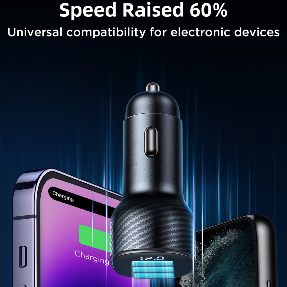 JOYROOM CCD03 3-Port USB Car Charger – image 5