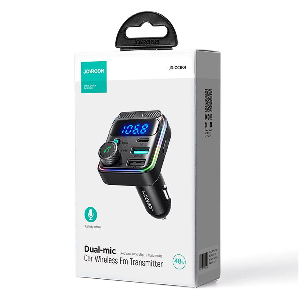 JOYROOM JR-CCB01 Car FM Transmitter & 48W Fast Charger – image 8