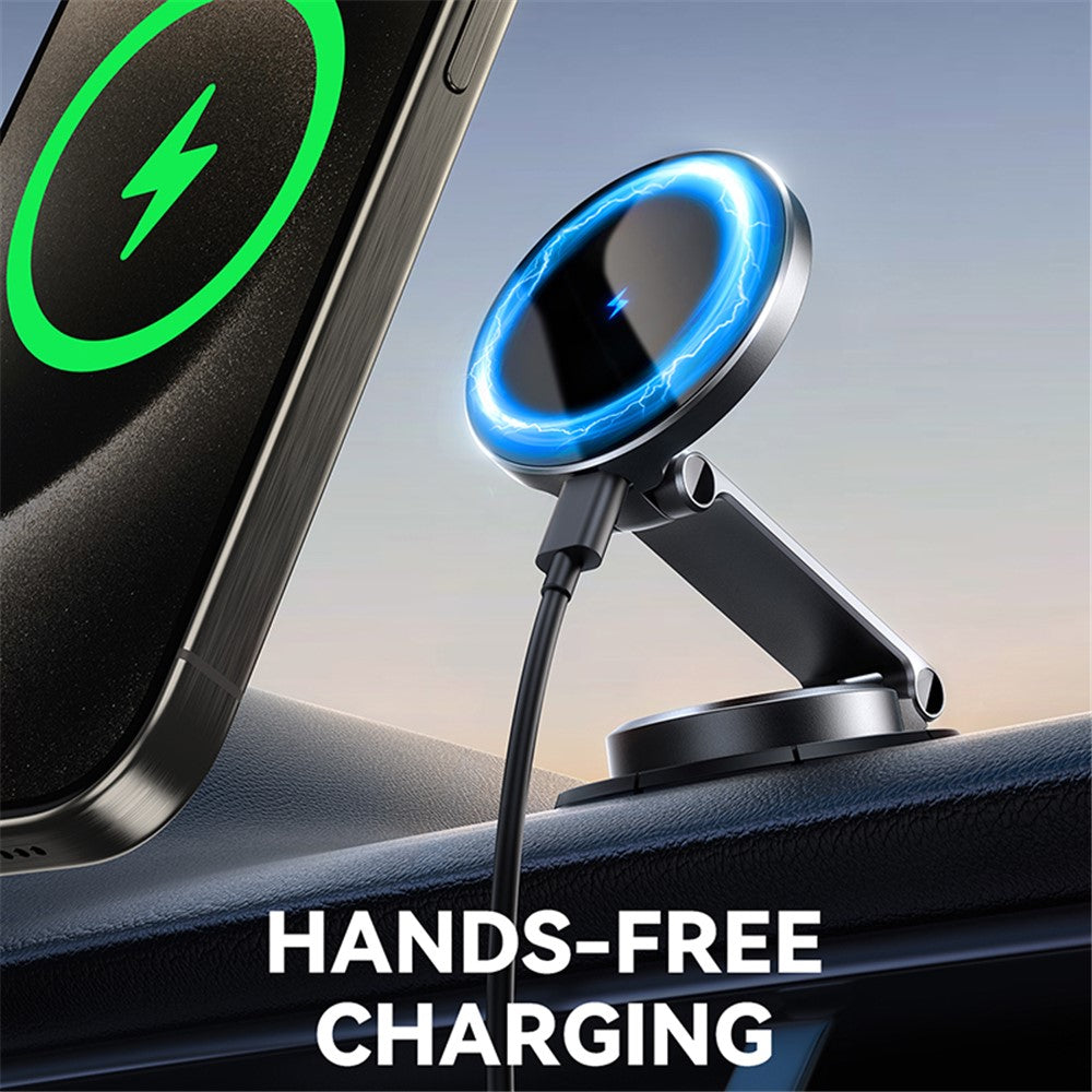 JOYROOM JR-ZS408 15W Magnetic Wireless Car Charger – image 2