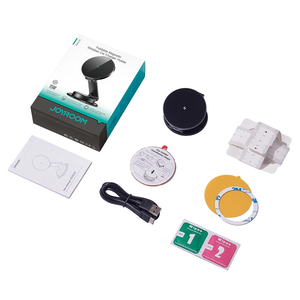 JOYROOM JR-ZS408 15W Magnetic Wireless Car Charger – image 8