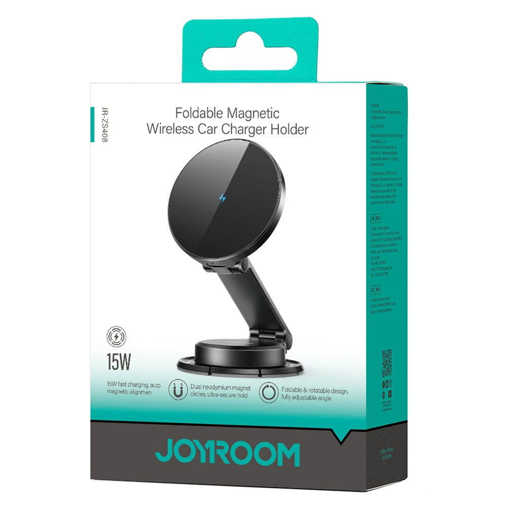 JOYROOM JR-ZS408 15W Magnetic Wireless Car Charger – image 9