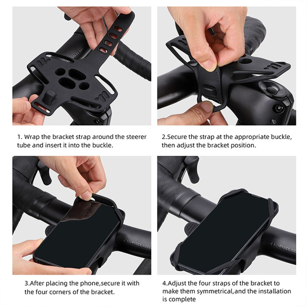 WEST BIKING Soft Silicone Bike Phone Mount – image 7