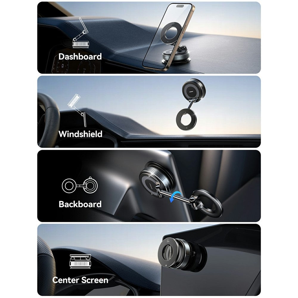 JOYROOM JR-ZS501 Foldable Magnetic Car Phone Holder – image 5