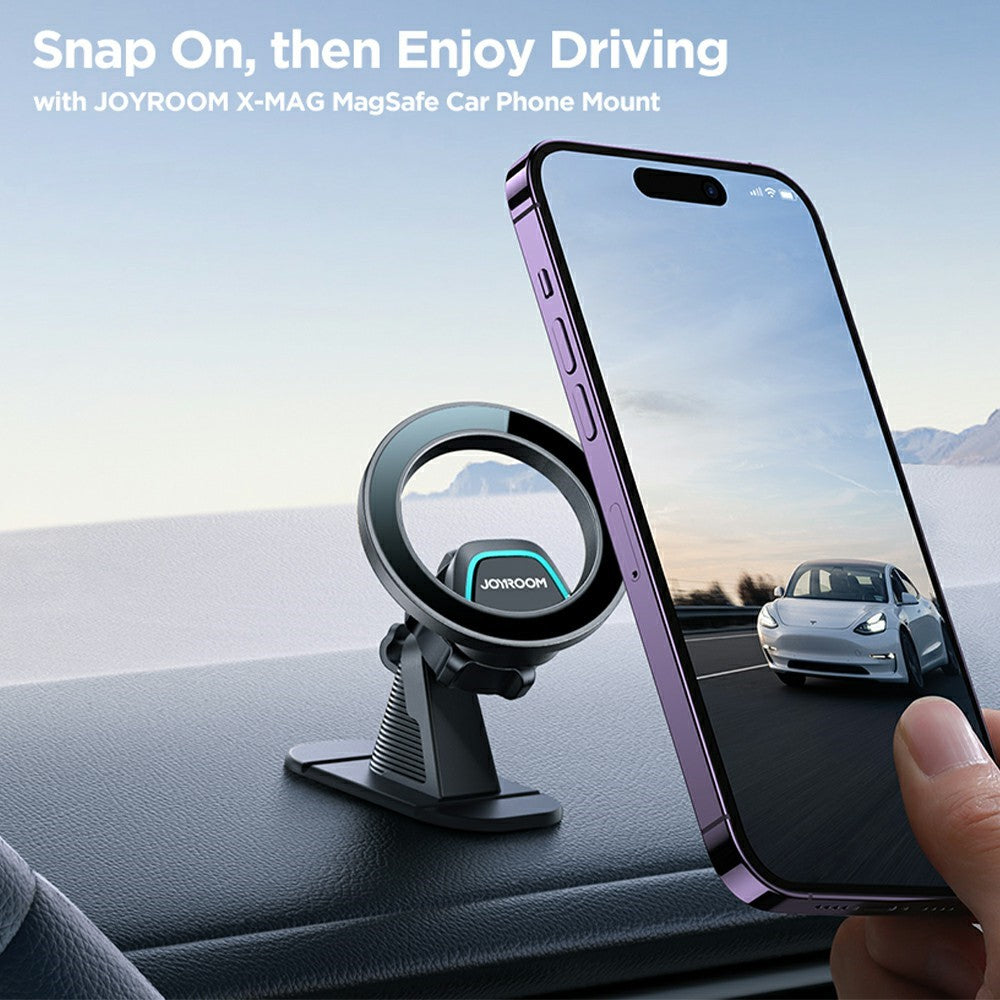 JOYROOM JR-ZS376 Magnetic Dashboard Car Phone Mount – image 3