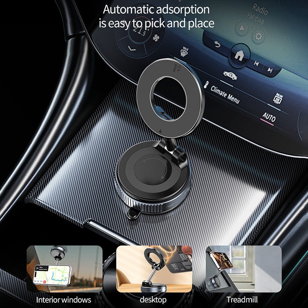 K007 Magnetic Suction Cup Car Phone Mount – image 6