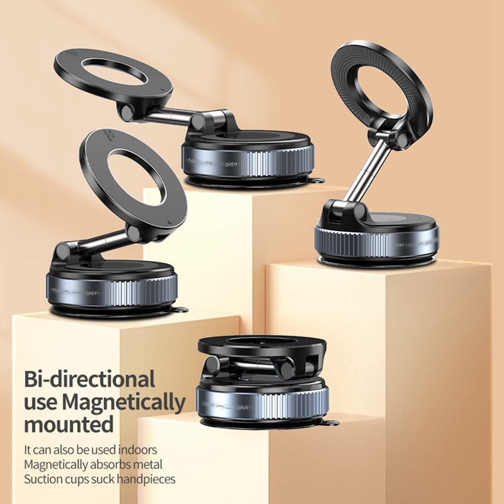K007 Magnetic Suction Cup Car Phone Mount – image 9