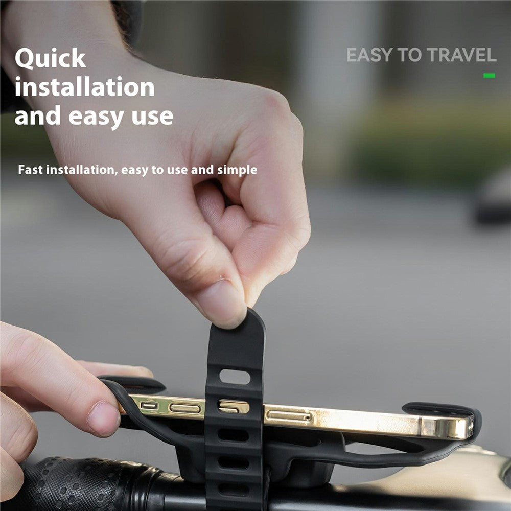 ROCKBROS Silicone Bike Phone Mount – image 3