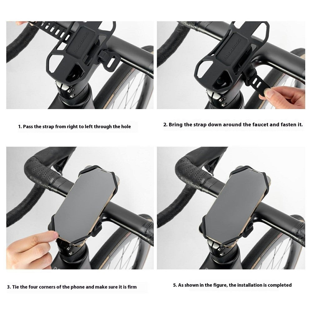 ROCKBROS Silicone Bike Phone Mount – image 7