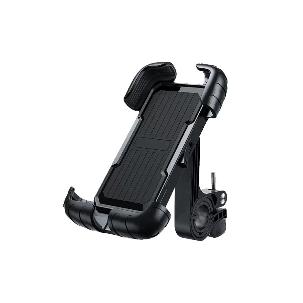Shock-Absorbing Handlebar Phone Mount – 360° Rotating Holder