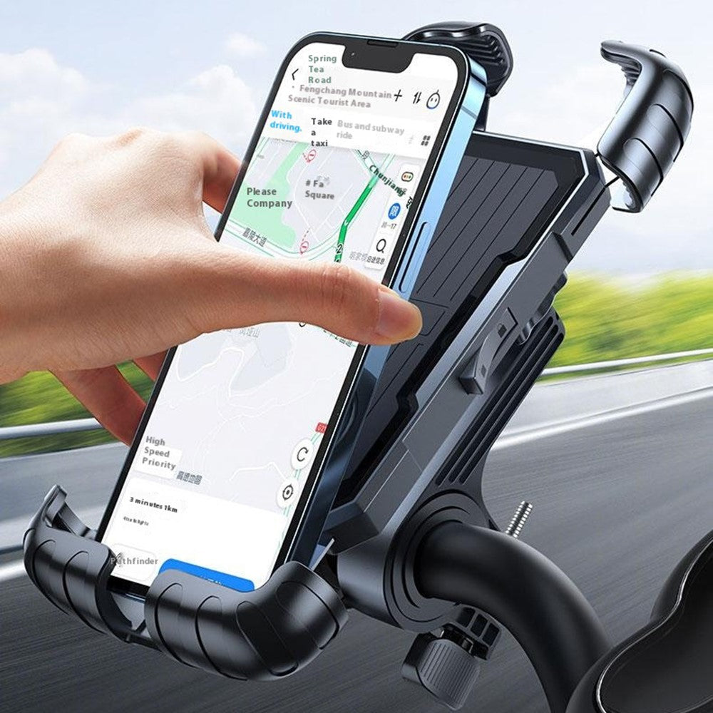 Shock-Absorbing Handlebar Phone Mount – image 2